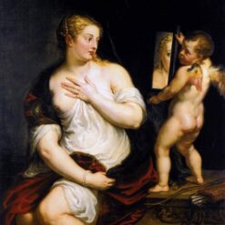 Peter Paul Rubens' Venus at Her Toilet – Mythological Baroque Oil Painting