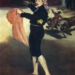 Victorine Meurent in the Costume of an Espada – Inspired by Edouard Manet (1862) Realist Portrait Oil Painting