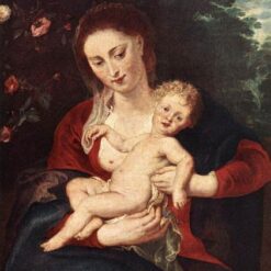 Reproduction of "Virgin and Child" by Peter Paul Rubens – Classic Baroque Religious Painting