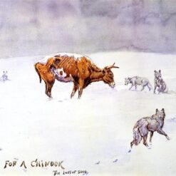 Romanticism Masterpiece – Waiting for a Chinook, 1903 by Charles M. Russell, High-Quality Replica