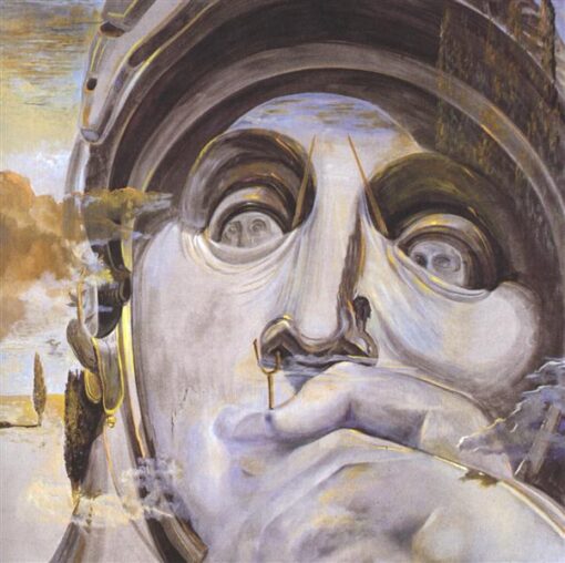 Neoclassical Surrealist Portrait Oil Painting Inspired by Salvador Dali’s “Warrior” – Timeless Symbolism in Classic Surrealism
