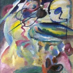 Wassily Kandinsky – Picture with a Circle (1911) – Iconic Abstract Art in Oil