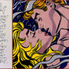 Roy Lichtenstein 'We Rose Up Slowly' Pop Art Magna & Oil Painting – Customizable Canvas Art