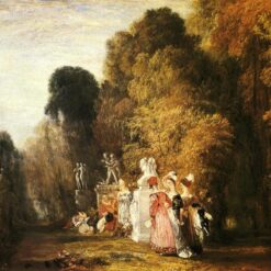 J.M.W. Turner Oil Painting – What You Will! (1822), Romantic Genre Painting