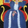 Henri Matisse Inspired Portrait – Woman in Blue (1937) – Expressionist Oil Painting