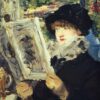 Oil Painting Inspired by Edouard Manet: Woman Reading (Le Journal Illustre) c.1879 on Canvas