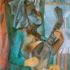 woman with a mandolin 1909.jpgLarge