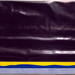 Roy Lichtenstein 'Yellow Landscape' Abstract Oil & Paper Painting – Customizable Canvas Art