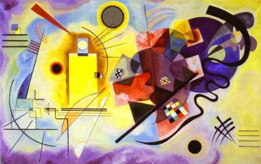 Yellow-Red-Blue (1925) by Wassily Kandinsky | Abstract Oil Painting