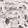 Contemporary Floating Frame Gray Oil Painting – Elegant Wall Art for Home and Office Interior Design