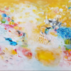 Yellow Abstract Print – Large Modern Art Wall Decor for Contemporary Interiors