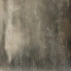 Gray and Beige Abstract Oil Painting – Mid-Century Modern Wall Art, Green and Gray Wall Decor