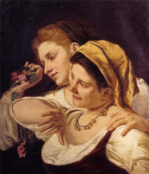 During Carnival’ by Mary Cassatt – 1872 Realist Oil Painting Reproduction