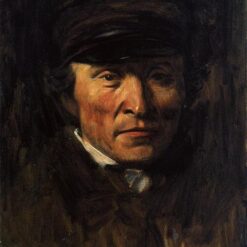 Hand-Painted Reproduction of Degas’ ‘Jerome Ottoz’ – 1875-1876 Impressionist Oil Portrait