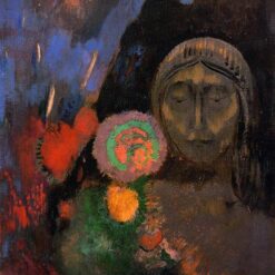 Odilon Redon ‘Still Life - The Dream’ – Symbolist Oil Painting on Canvas