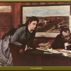 Hand-Painted Reproduction of Degas’ ‘Sulking’ (La Bouderie) – 1870 Impressionist Oil on Canvas