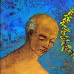 The Crown’ – Odilon Redon’s 1910 Symbolist Artwork in Charcoal and Pastel