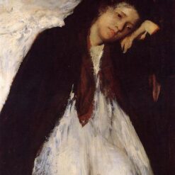 Hand-Painted Reproduction of Degas’ ‘The Invalid’ – c.1868-1873 Impressionist Oil Portrait