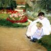woman and child seated in a garden.jpgLarge