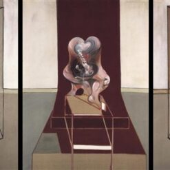 Custom Oil Painting - Francis Bacon 1981 Triptych Inspired by Oresteia of Aeschylus from Dafen Oil Painting Studio
