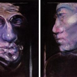 Custom Oil Painting - Francis Bacon 1978 Two Studies for a Portrait of Richard Chopping from Dafen Oil Painting Studio