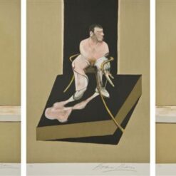 Hand-Painted Francis Bacon Triptych 1986-1987 Oil Painting Reproduction - Dafen Village Studio, Expressionist Figurative Art