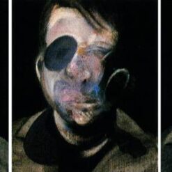 Custom Oil Painting - Francis Bacon 1976 Three Studies for Self-Portrait from Dafen Oil Painting Studio