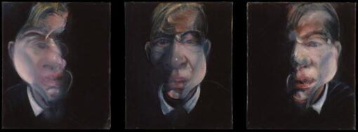 Custom Oil Painting – Francis Bacon 1979-1980 Three Studies for a Self-Portrait from Dafen Oil Painting Studio