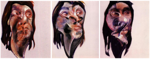 Custom Oil Painting – Francis Bacon 1968 Three Studies for Portrait of Isabel Rawsthorne from Dafen Oil Painting Studio