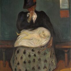 Edvard Munch Inheritance, 1897 - Symbolist Portrait Oil Painting Reproduction | Da Fen Village Studio