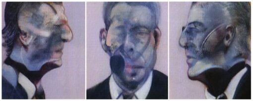 Custom Oil Painting – Francis Bacon 1977 Three Studies for a Portrait from Dafen Oil Painting Studio