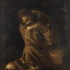 Custom Oil Painting of Caravaggio's 'Saint Francis in Meditation' – Da Fen Oil Painting Village Studio