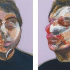 Custom Oil Painting - Francis Bacon 1970 Two Studies for a Self-Portrait from Dafen Oil Painting Studio