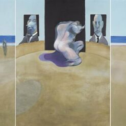 Custom Oil Painting - Francis Bacon 1974-1977 Triptych May-June 1974 from Dafen Oil Painting Studio