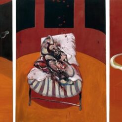Three Studies for a Crucifixion by Francis Bacon (1962) – Custom Oil Painting Reproduction from Dafen Oil Painting Village Studio