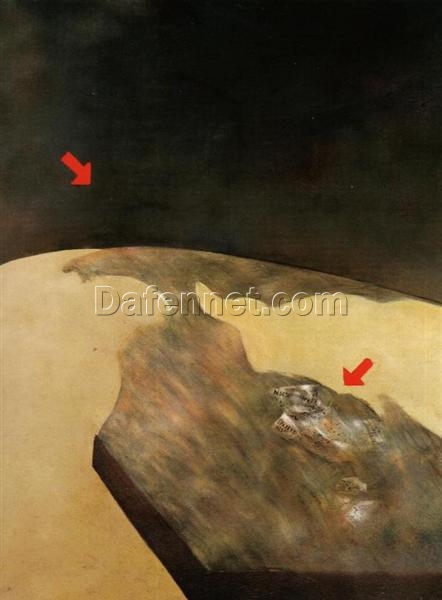 Custom Oil Painting – Francis Bacon 1982 A Piece of Waste Land from Dafen Oil Painting Studio
