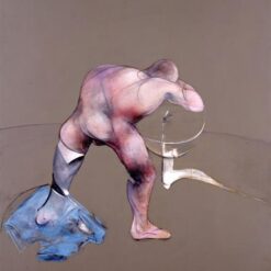 Francis Bacon 1990 Nude Painting – Man at a Washbasin Oil Painting Reproduction