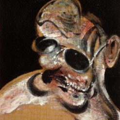 Portrait of Man with Glasses III by Francis Bacon (1963) – Custom Oil Painting Reproduction from Dafen Oil Painting Village Studio