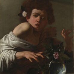 Baroque Portrait Oil Painting of 'Boy Bitten by a Lizard' by Caravaggio – Custom Art from Da Fen Oil Painting Village Studio