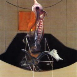 Custom Oil and Pastel Painting - Francis Bacon 1980 Carcass of Meat and Bird of Prey from Dafen Oil Painting Studio