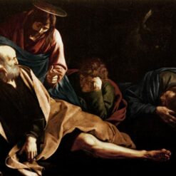 Caravaggio's 'Christ on the Mount of Olives' – Custom Baroque Religious Oil Painting from Da Fen Oil Painting Village Studio
