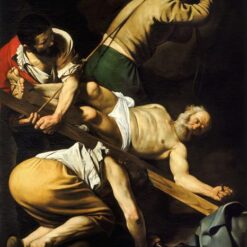 Custom Oil Painting of Caravaggio's 'Crucifixion of Saint Peter' – Da Fen Oil Painting Village Studio