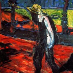 Study for a Portrait of Van Gogh IV by Francis Bacon (1957) – Custom Oil Painting Reproduction from Dafen Oil Painting Village Studio