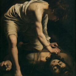 Caravaggio's 'David and Goliath' – Custom Baroque Religious Oil Painting from Da Fen Oil Painting Village Studio