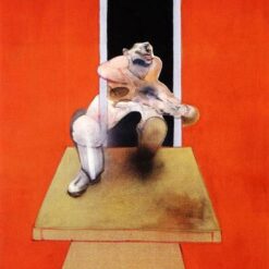 Custom Oil Painting - Francis Bacon 1985 Figure in Movement from Dafen Oil Painting Studio
