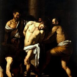 Caravaggio's 'Flagellation of Christ' – Custom Baroque Religious Oil Painting from Da Fen Oil Painting Village Studio