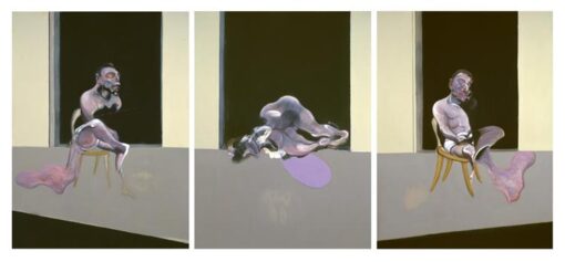 Custom Oil Painting – Francis Bacon 1972 Triptych – August 1972 from Dafen Oil Painting Studio