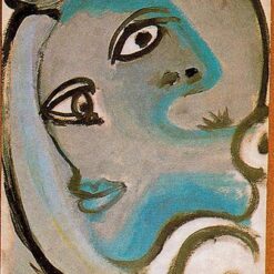 Head of a Woman by Pablo Picasso – 1939 Surrealist Portrait Oil Painting, Custom Art from Dafen Village Studio