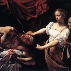 Caravaggio's 'Judith Beheading Holofernes' – Custom Baroque Religious Oil Painting from Da Fen Oil Painting Village Studio