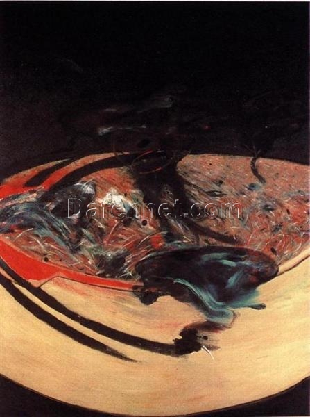 Landscape near Malabata, Tangier by Francis Bacon (1963) – Custom Oil Painting Reproduction from Dafen Oil Painting Village Studio